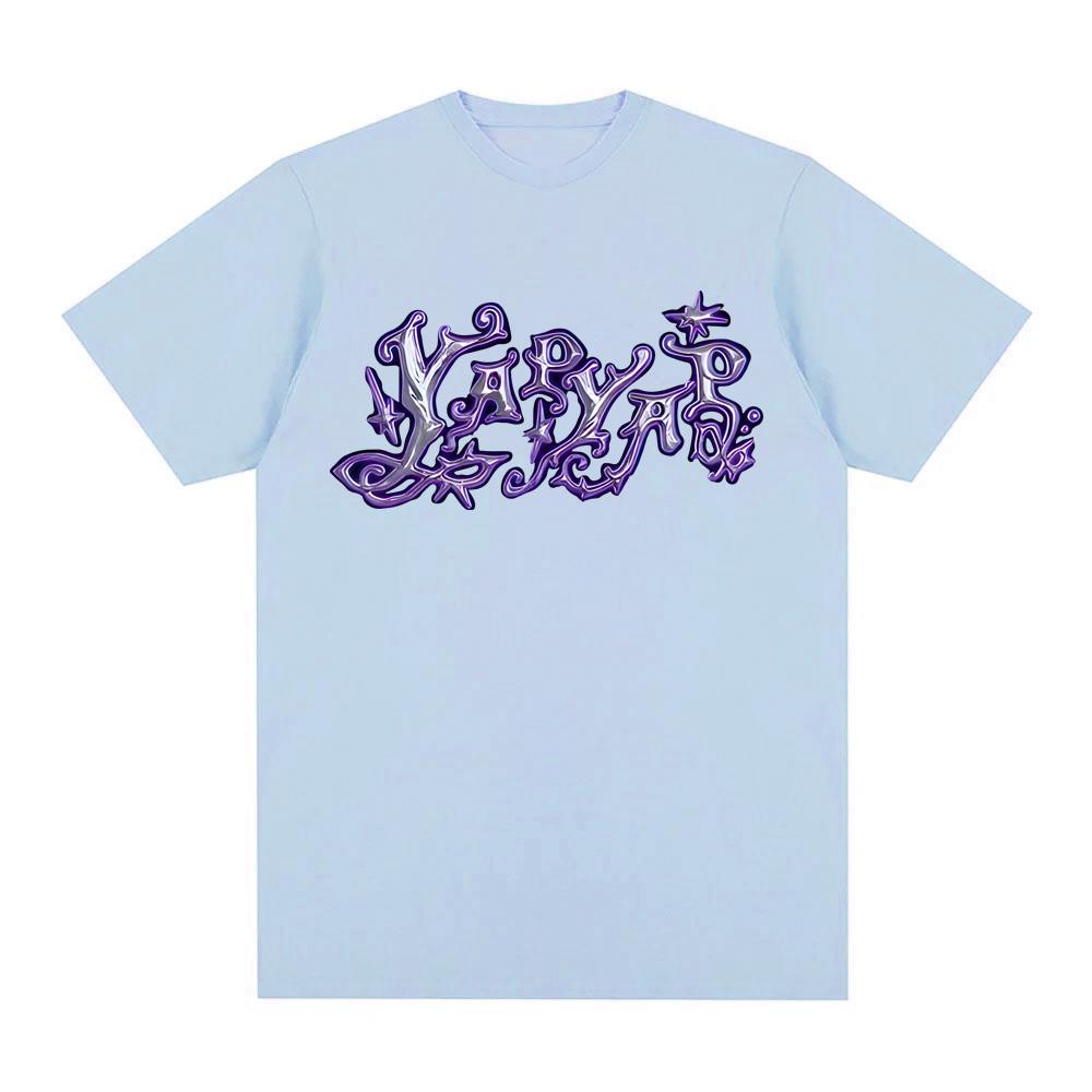 YAPYAP logo TEE 2026 New Style GAME Print High Quality Tee-shirt Comic 100%Cotton Comfortable Round Neck Short Sleeve