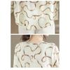 DIMANAF 2026 Camicetta da Donna Taglie Forti Nuova Estiva Camicia Sottile Casual Larga Top da Donna Camicie Stampate