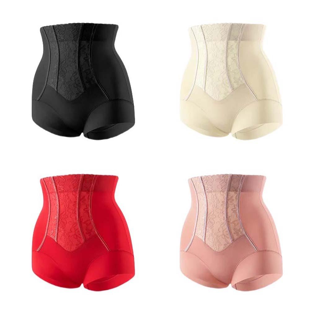 High Waist Postpartum Body Shaper Flowers Seamless Underpants Tummy Control Underwear Postpartum