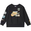 Soft Round Neck Knitted Fleece Sweatshirt Kids Sweatshirt IQ2820-010