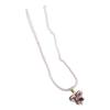 Bead Necklace Adjustable with 5.5cm Extension Chain for Party Travel Pink