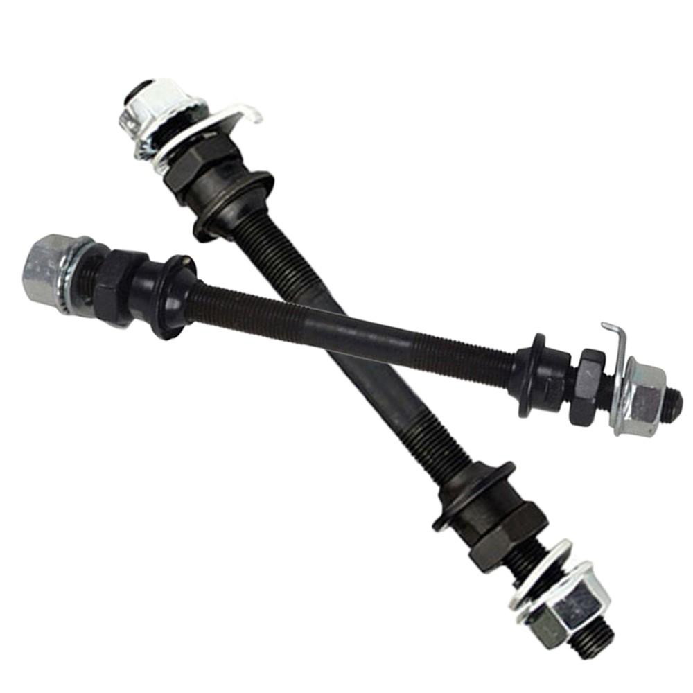 Solid Hub Axle Spindle Shaft Metal Adapter Skewer Mountain Bike Bicycle