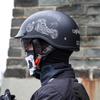 Lightweight Men's & Women's Motorcycle Half Helmet for Spring/Summer with Endoscope