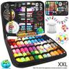 Portable Cross Stitch Needle Threader & Sewing Repair Kit: Practical Handmade Household Tool Set