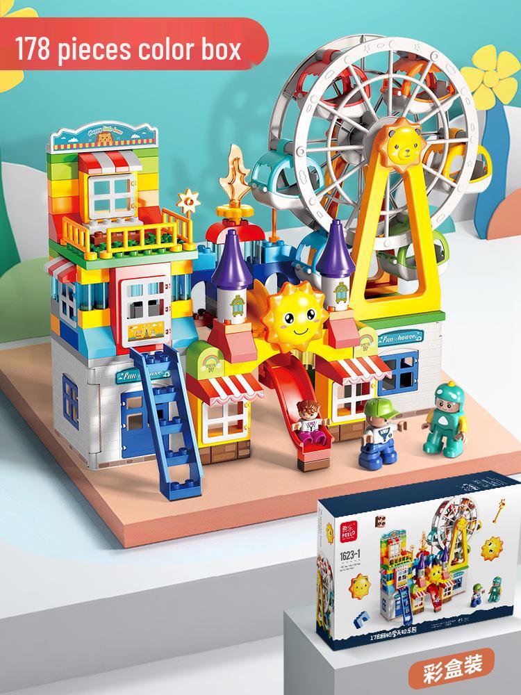Feile Ferris Wheel Building Blocks - Educational Toy for Children Ages 3-6