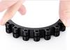 SOULWIT 3-Pack Cable Holder, Cord Clips, Cord Storage for Lightning Cables, USB Cables, Charging Cables, Mouse Cables, Keyboard Cables, Silicone