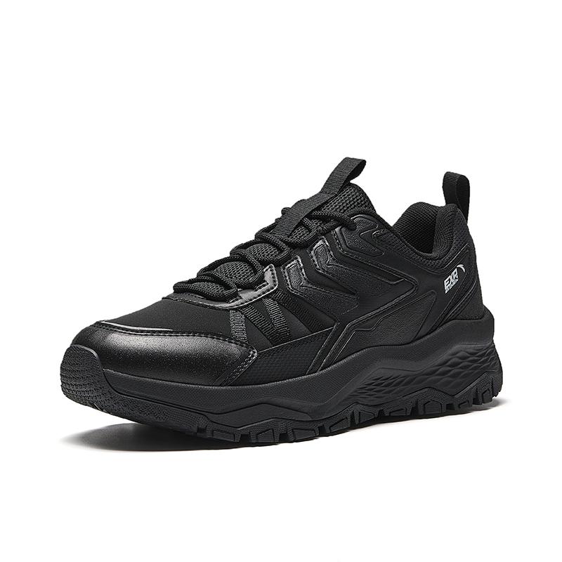 Anta Mountain Exploration Low top Trail Running Shoes Men's Basic Black 912545584-4