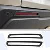 Exterior Rear Fog Light Frame Cover 2* For Honda CR-V -2024 ABS Carbon Fiber