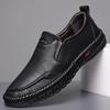 Men's Breathable Soft Sole Low-top Business Casual Leather Shoes