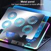 Notebook Stand with 5 Quiet Fans Notebook Cooler Height Adjustable 2 USB Ports for 11-17.3in Computer PC Notebook Gaming Laptop