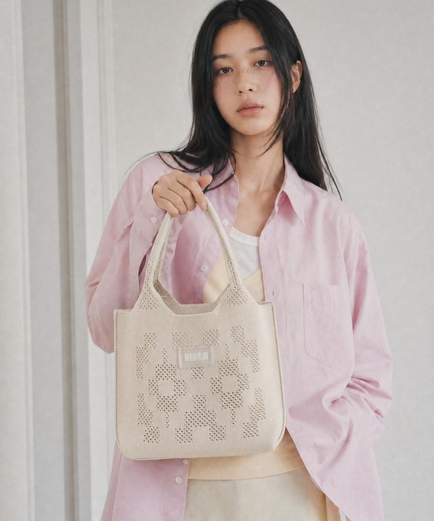 Pleatica Diamond Knit Bag Small / Daily Knit Bag (5 Colors)