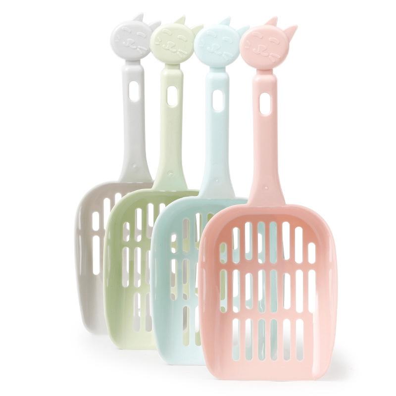 Pelle à Litière pour Chat Durable avec Grille Épaisse Outil de Toilettage pour Animaux Options Multicolores