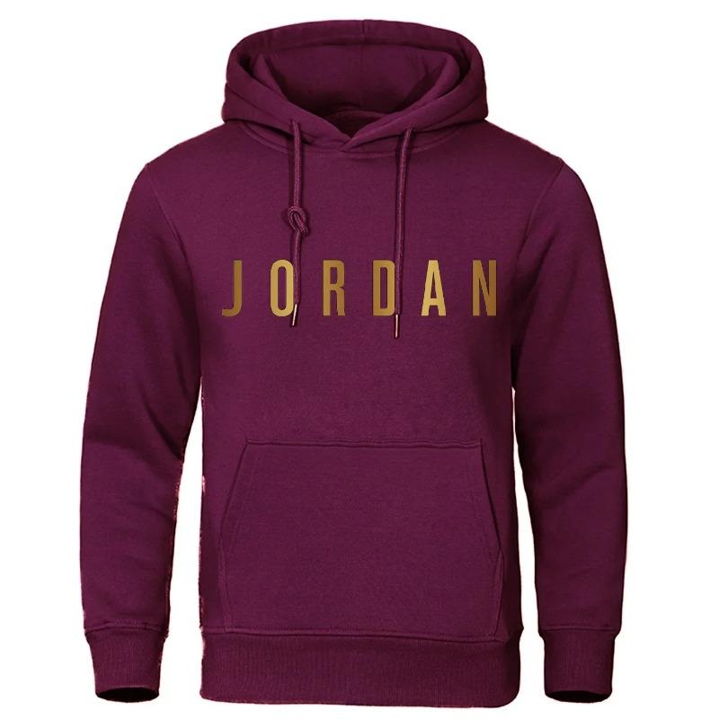 Men's Loose Casual Pullover Hoodie Street Fashion Printed Top