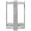 Billiard Cue Stand Particleboard 42 x 43 x 60 cm Concrete Grey