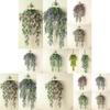 Charming Artificial Ivy Flower Vine Garland For Wedding And Party Decorations