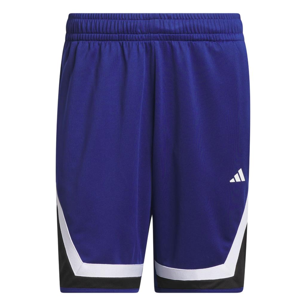 Adidas Pro Block Logo Casual Simple Versatile Loose Quick-Dry Basketball Shorts Men shorts Victory-Blue Black IX1839