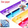 Lucky Star Paper Strips 540 PCS Origami Paper Strips for Making 3D Stars DIY Home Decor Birthday Gift Wedding Wish Filling Jar