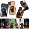 Phone Cover Animal Lovely Dachshund Dog Casing for Apple iPhone 17 16 11 Pro XS Max XR 6 7 8 Plus + 16E SE 2020 Air 5 8+ Case