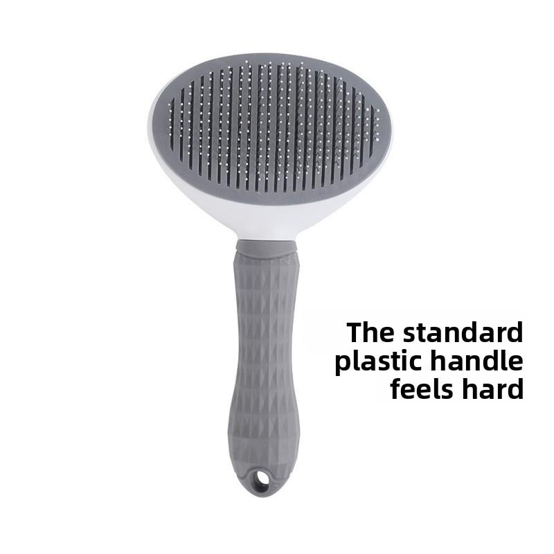 Essential Pet Grooming Tools: Cat Massage Brush, Dog Hair Removal Brush, Stainless Steel Needle Pet Comb