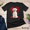 Cute Love Maltese Dog Valentine Pet Dog Lover T-Shirt Unisex T-shirt