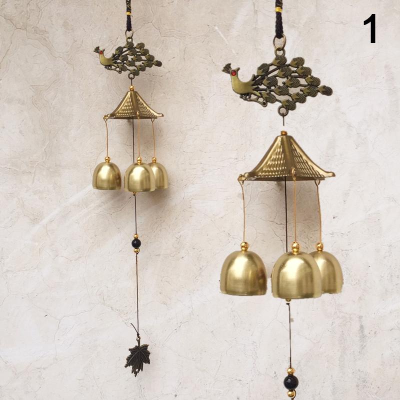 Antique Wind Chime Copper Yard Garden Outdoor Living Decoration Metal Wind Chime