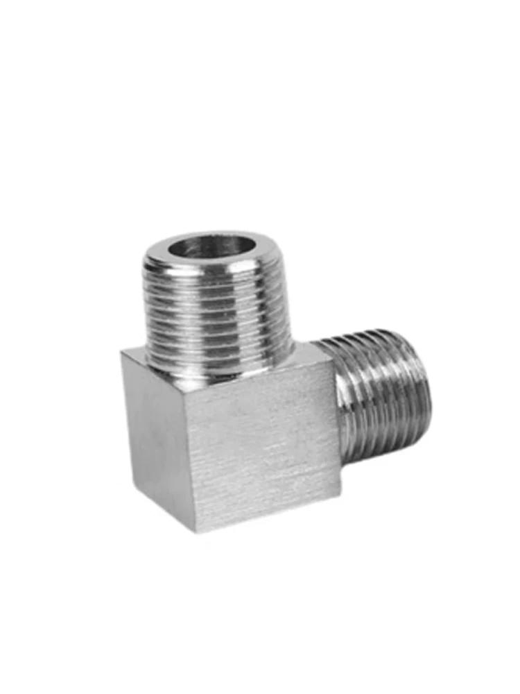 1 PC of High Presssue 1/8" 1/4" 3/8" 1/2" 3/4" 1" Female Male Elbow Angle 90 Degree Coupler 304 Stainless Pipe Fitting Water Gas