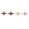 2pcs Metal Bee Shape Decoration Buckle Bag Clip Clasp Hardware For DIY Leather Craft Bag Handbag Shoe Accessories