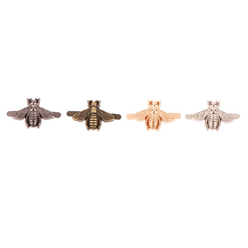 2pcs Metal Bee Shape Decoration Buckle Bag Clip Clasp Hardware For DIY Leather Craft Bag Handbag Shoe Accessories