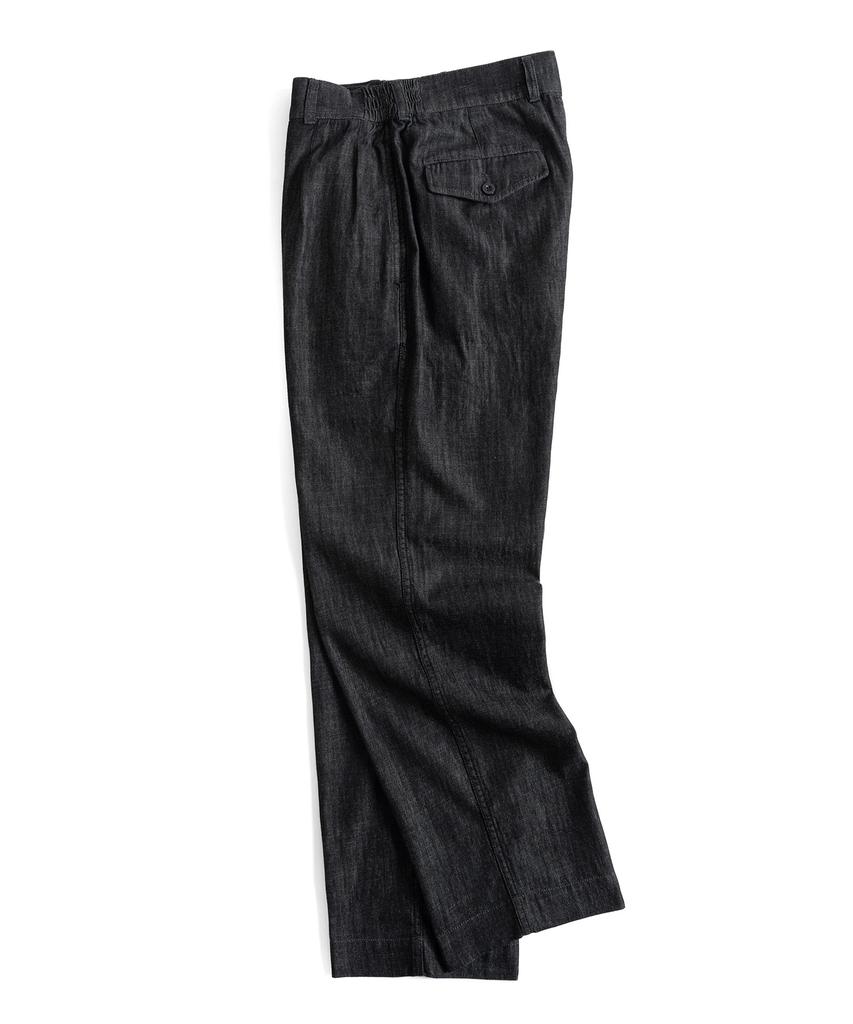 Waildeubeuligseu W23 Denim Chino Pants (Black)