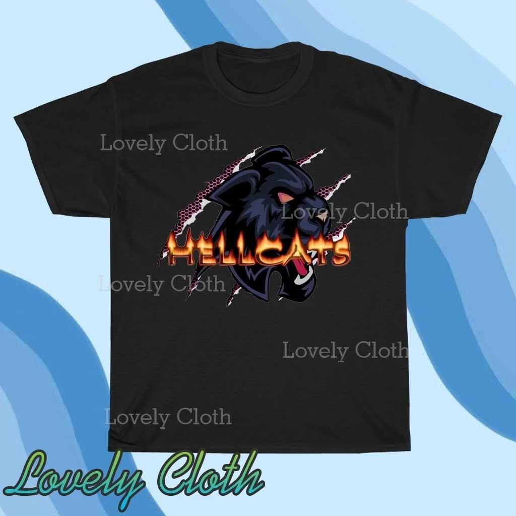 Hellcat Records Logotyp TEE T-shirt Rolig Amerikansk Storlek S till 5XL T-shirt