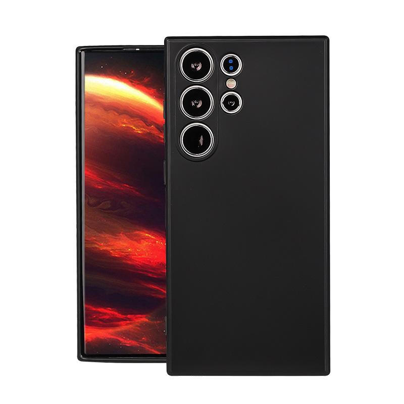 Applicable to Samsung S24ultra imitation liquid silicone S23 mobile phone case NOTE20PLUS skin feeling anti-drop A73