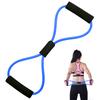 Yoga Resistance Bands Elastic Sports Exercise Puller 8-shaped Chest Expander Pilates Gym Fitness Equipment Strength Training