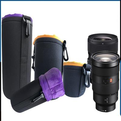 Camera Lens Pouch Bag Neoprene  Soft Video Camera Lens Pouch Bag Case ForCanon ForSony for Most Digital SLR Camera