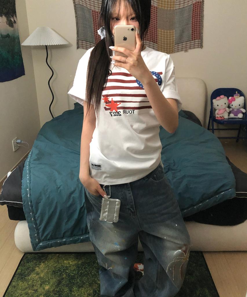 Ssobi Aaagg Oversized Short Sleeve Tee