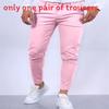 Slim-Fit-Freizeithose für Herren aus hochelastischem Baumwollmischgewebe für urbane Streetwear