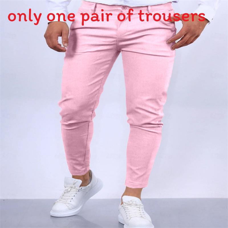 Slim-Fit-Freizeithose für Herren aus hochelastischem Baumwollmischgewebe für urbane Streetwear