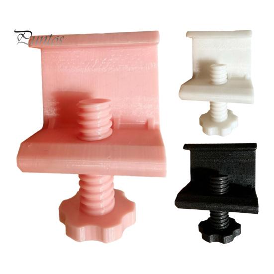 Lochloser Tischclip 3D-gedruckte Schreibtischklemme Kabel-Organizer, Kabelführung mit mehreren Schlitzen, Stabiles Drahtmanagement Schreibtischfreundlicher Halter, Anti-Rutsch