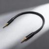 4Pole 2.5mm Auxiliary Cable Featuring AntiInterference Design 2.5mm Male to Male Stereo Cable Durability Nylon OuterCoating