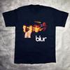 Blur Band Gift For Fan Black Unisex Cotton T-Shirt All Size PR861.webp