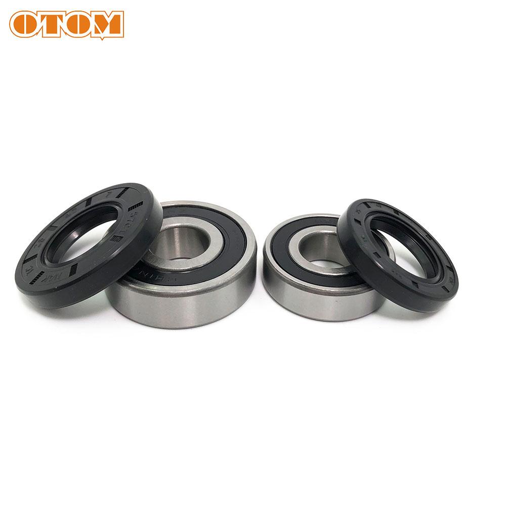 OTOM Motocross Front Rear Wheel HUB Bearing Oil Seals Rubber Sealed High Performance For HONDA CRF XR-R SL XR CRF-F 250 230 Part