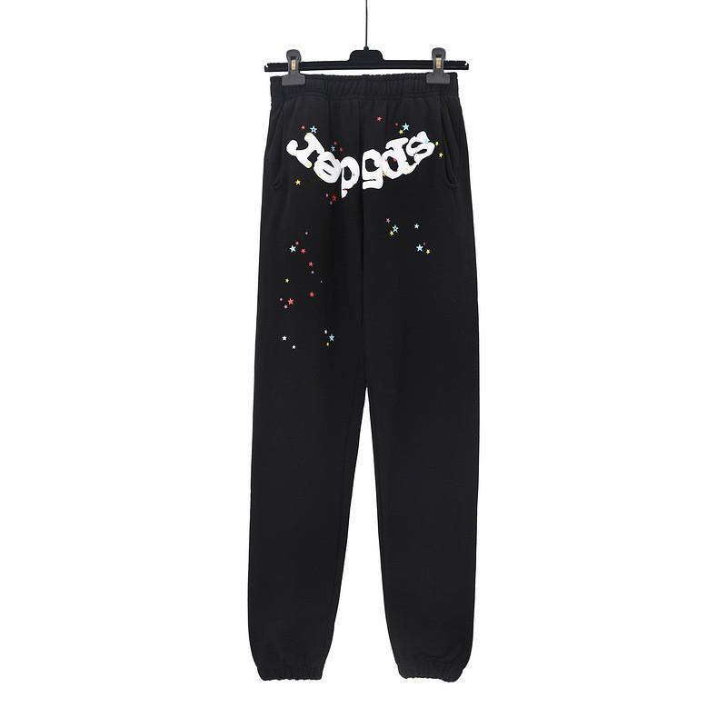 Herren Übergröße Kapuzenpullover Set Mit Spinnennetz Druck Lässig Lockerer Schnitt Streetwear