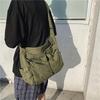Vintage Umhängetasche, Lässige Reisetasche, Schultertasche mit mehreren Fächern