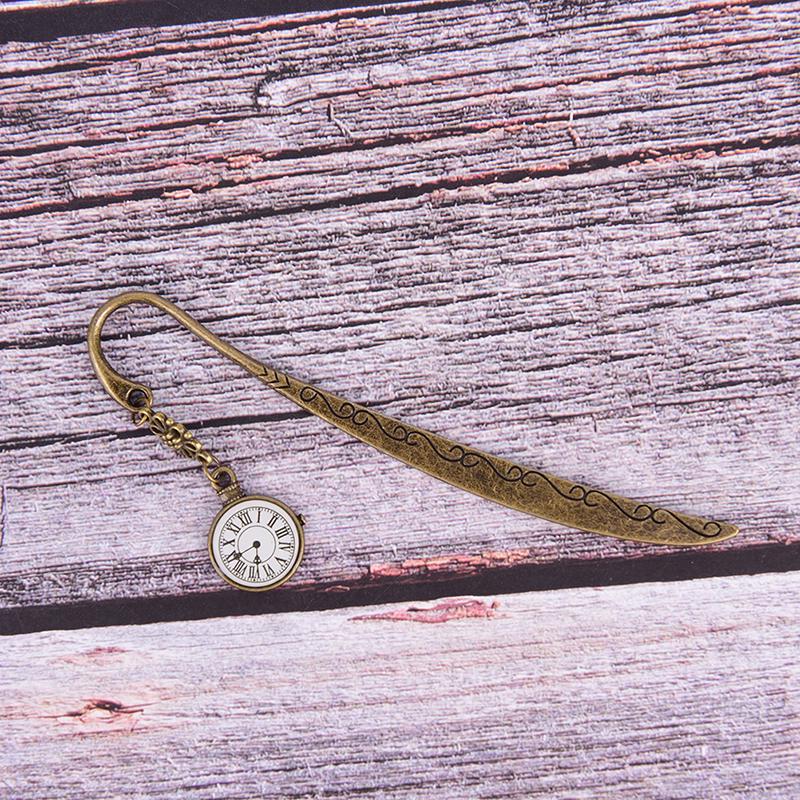 Bookmark Alloy Metal Bookmarkclock Vintage Bookmark Bronze Bookmark