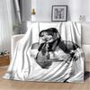 Coperta morbida in flanella 3D Ayliva Lieb Pop Singer per Letto Camera da letto Divano Picnic, Coperta da lancio per Coprire Esterni Tempo libero Regalo Bambini