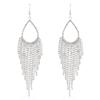 New Claw Chain Earrings - Bridal  Elegant  Teardrop  Statement  Tassel Earrings