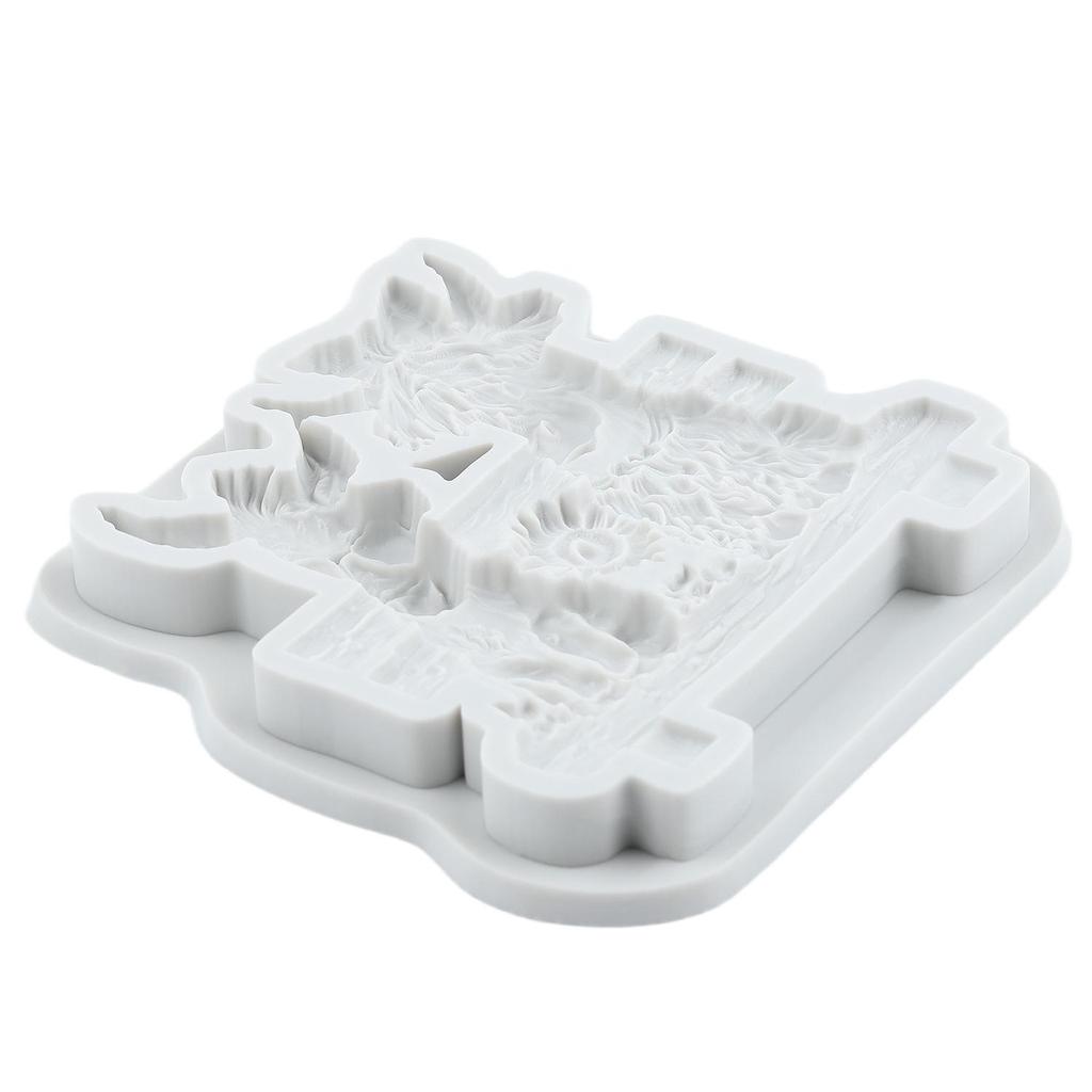 Yak Cow Silicone Molds Scottish Highland Cattle Fondant Mold Cake Decorating Tools Cupcake Topper Chocolate Candy Craft Gum Paste Polymer Clay