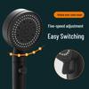 Black Warrior Multi-Function Matte Black Handheld Shower Head Set