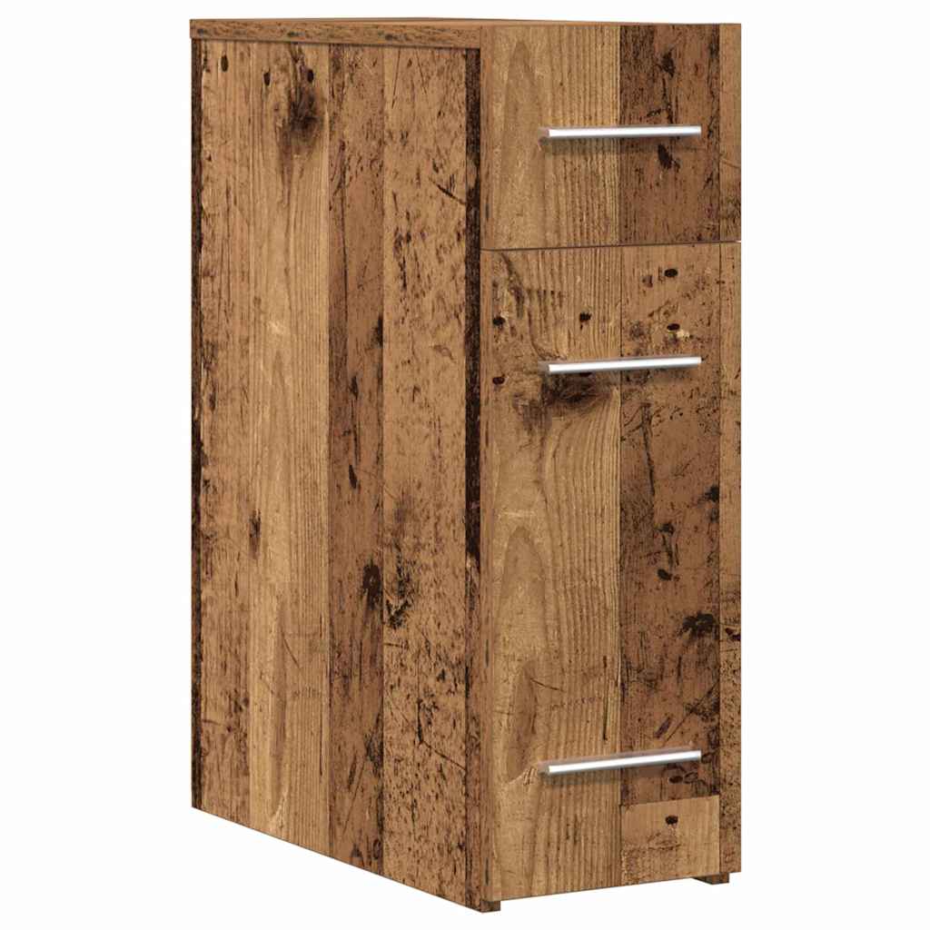 Apothecary Cabinet Reclaimed Wood Look 20 X 45.5 X 60 Cm Particleboard
