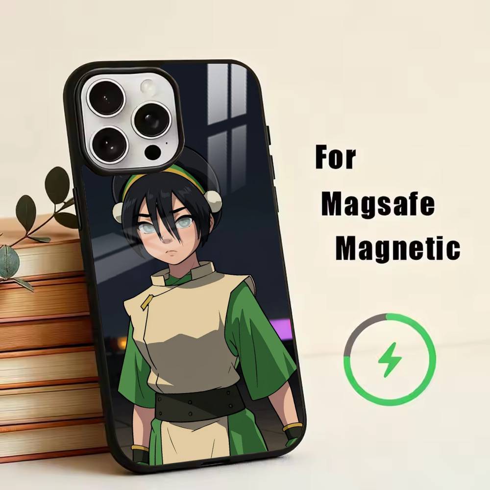Avatar The Last Airbender Phone Case For iPhone17,16,15,14,13,12,11 Plus,Pro Magnetic with Magsafe Wireless Charging