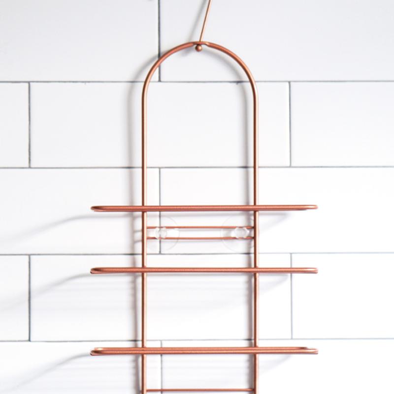 Metaltex Reflex Copper Shower Caddy